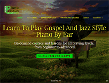 Tablet Screenshot of pianolessonwithwarren.com